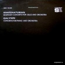 Aram Khatchaturian / Herman Galynin (Арам Хачатурян / Герман Галынин) - Rhapsody Concerto For Cello And Orchestra / Concerto For Piano And Orchestra