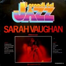 Sarah Vaughan - I Grandi Del Jazz