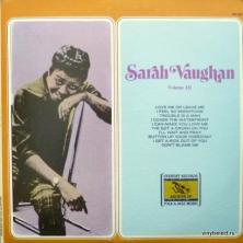 Sarah Vaughan - Volume III
