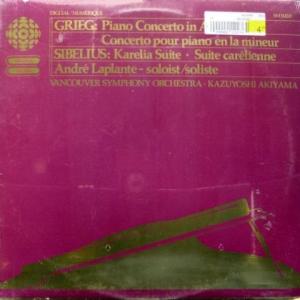 Edvard Grieg / Jean Sibelius - Piano Concerto In A Minor / Karelia Suite