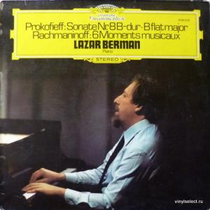 Lazar Berman (Лазарь Берман) - Prokofieff - Klaviersonate Nr. 8 B-dur / Rachmaninoff - 6 Moments Musicaux