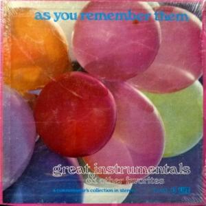 Billy May And His Orchestra - As You Remember Them: Great Instrumentals & Other Favorites: Vol. 5