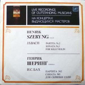 Johann Sebastian Bach - Partita No.2, Sonata No.3 For Solo Violin (feat. H.Szeryng)