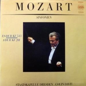 Wolfgang Amadeus Mozart - Sinfonien №39 Es-Dur KV 543, №29 A-Dur KV 201 (feat. Colin Davis)