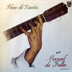 Paco De Lucía - Spielt Manuel De Falla