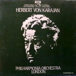 Herbert Von Karajan - Philharmonic Orchestra London 75th Birthday Limited Edition