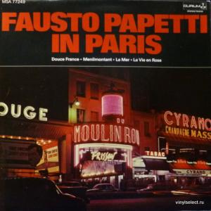 Fausto Papetti - Fausto Papetti In Paris
