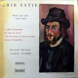 Erik Satie - Musique Pour Piano À Quatre Mains (feat.  Francis Poulenc, Jacques Février)