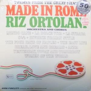 Riz Ortolani - Made In Rome - Themes From The Great Films