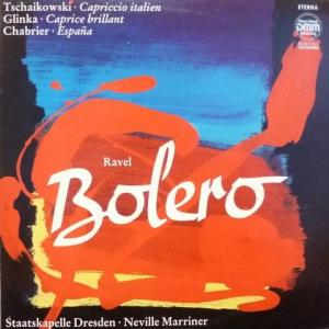 Neville Marriner - M. Ravel - Bolero, P.I. Tschaikowski - Capriccio Italien, M.Glinka - Caprice Brillant, A.E. Chabrier - España 