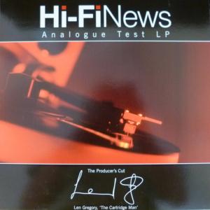 Len Gregory (Cartridge Man) - Hi-Fi News Analogue Test LP
