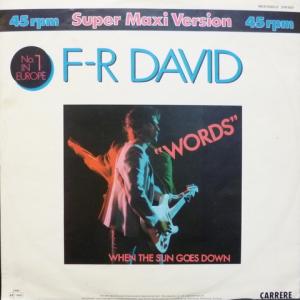 F.R.David - Words