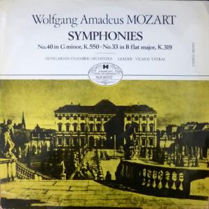 Wolfgang Amadeus Mozart - Symphonies: No.40 In G Minor, K.550 - No.33 In Bb Major, K.319