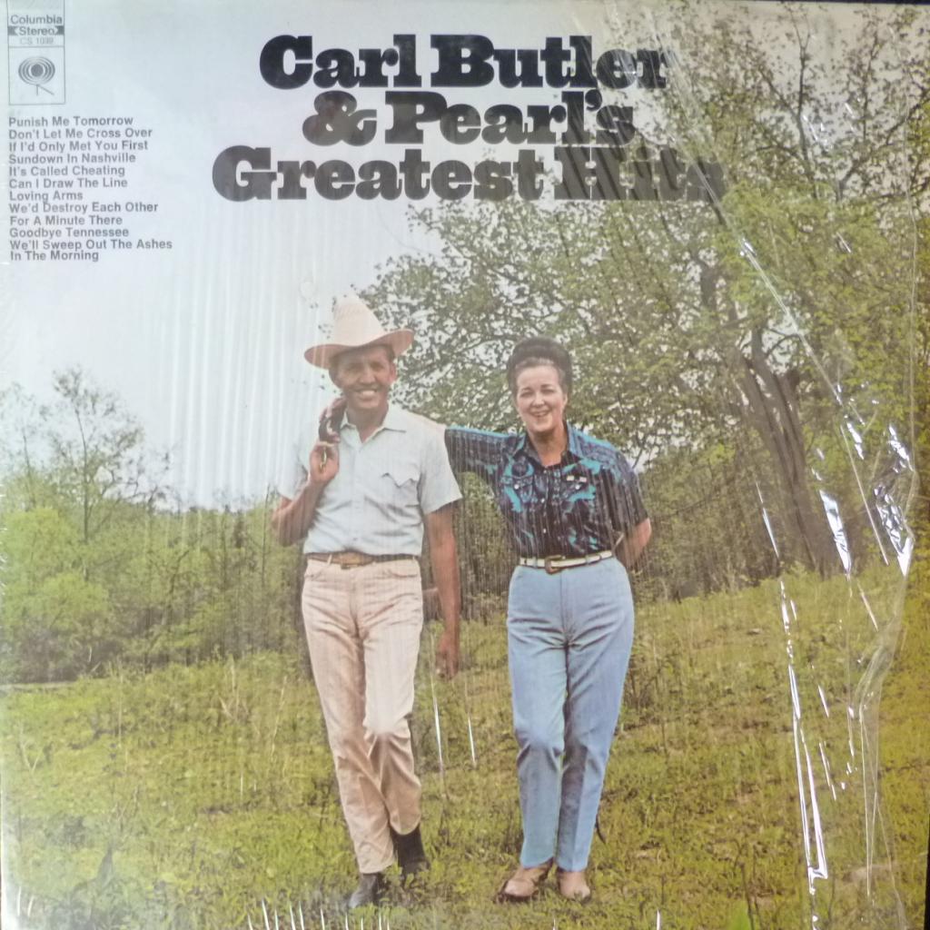 Carl And Pearl Butler - Carl Butler And Pearls Greatest Hits (*Autographed)