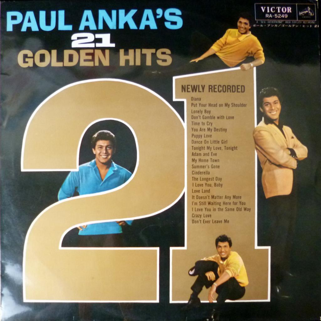 Paul Anka - Paul Anka's 21 Golden Hits