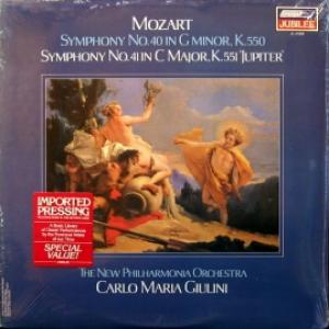 Wolfgang Amadeus Mozart - Symphony No.40 in G minor, K.550 Simphony No.41, K.551 'Jupiter