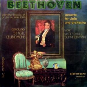 Ludwig van Beethoven - Symphony Orchestra Of The RAI From Roma / Concerto For Violin And Orchestra